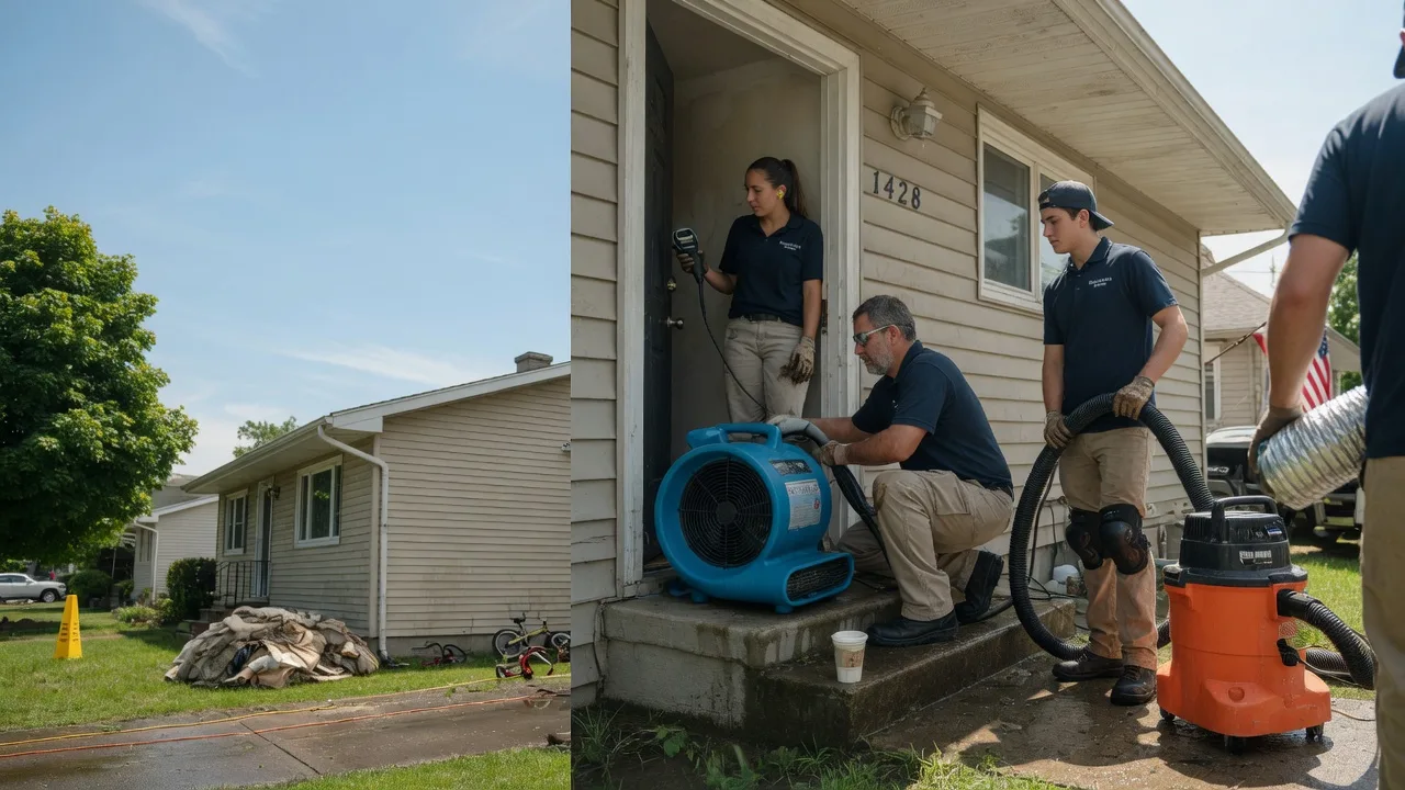 Water Damage Restoration in Given, WV near me